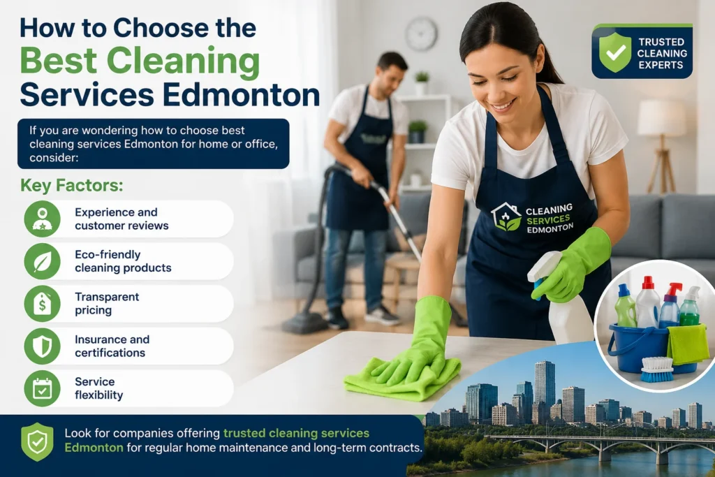 How to Choose the Best Cleaning Services Edmonton from wahayucleaning.ca